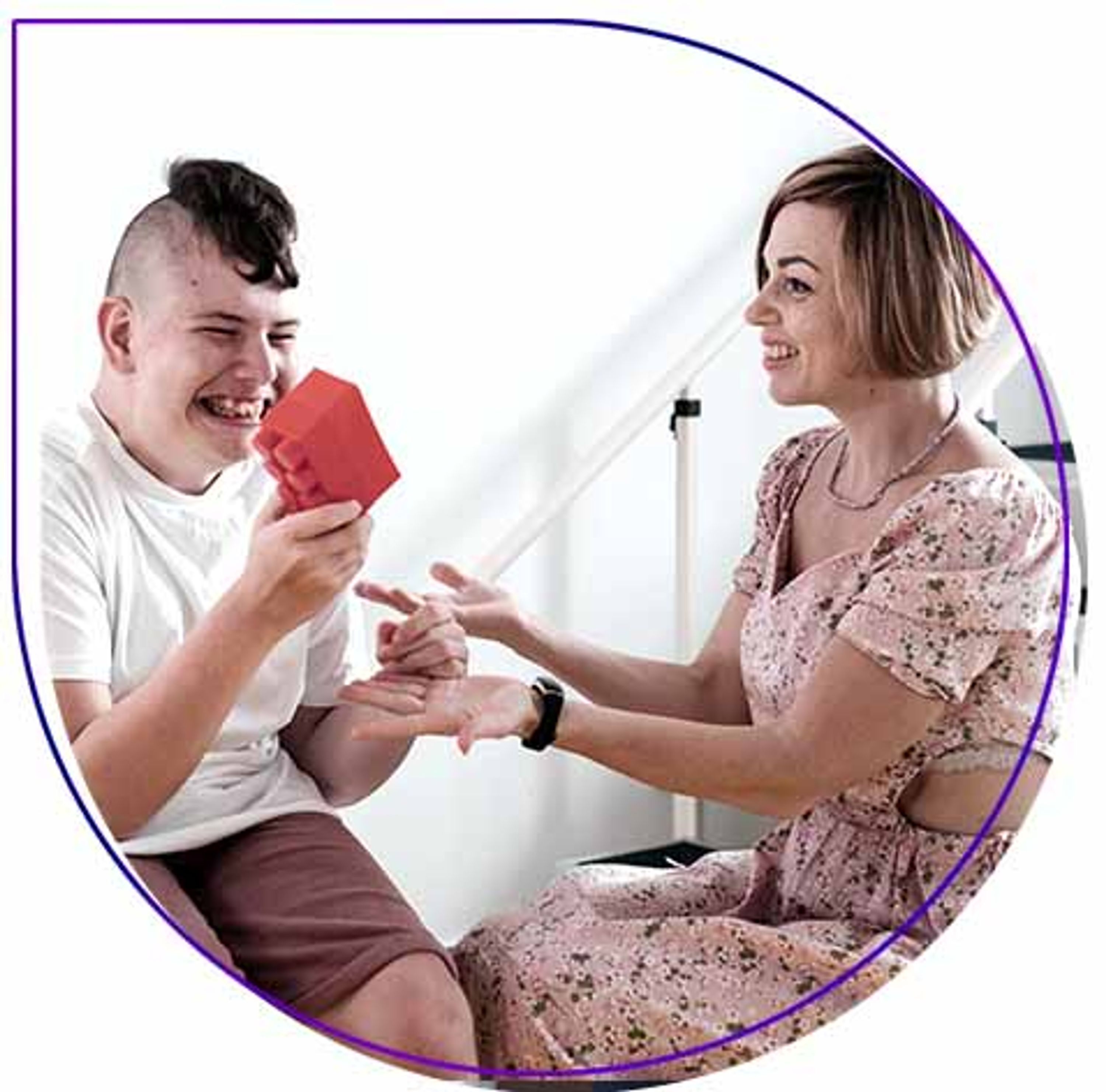 Home care support in an everyday setting